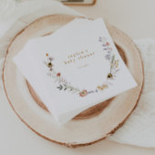 Mama naar Bee Wildflower Baby shower Servet