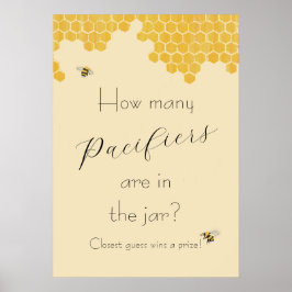 Mama naar Bij Baby Shower SpelPoster Poster