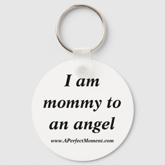 Mama naar een Angel Sleutelhanger (Voorkant)
