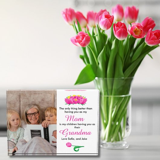 Mama naar oma: het enige wat beter is fotoblokken