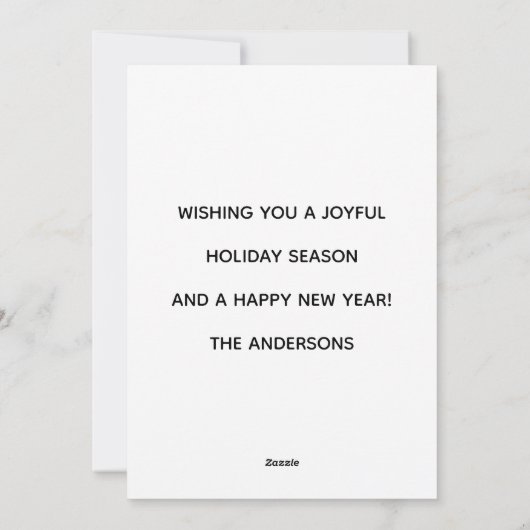 Mama Needs a Silent Night  Feestdagenkaart (Achterkant)