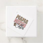 Mama Needs Coffee Bedankjes Labels (In situ)