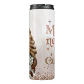 Mama Needs Her Coffee Gnome Thermische Bekerglas Thermosbeker (Achterkant)