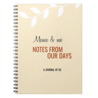 Mama Notes from our Days Mom Daughter Son Gift Notitieboek