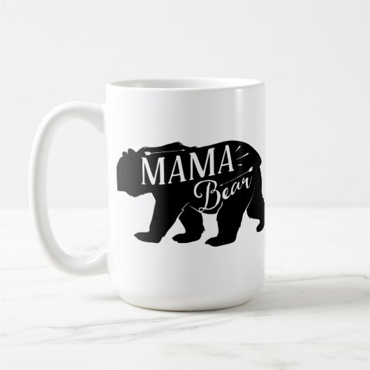 Mama Novelty Beer Funny Retro Koffiemok (Links)