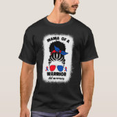 Mama of a Warrior CHD Congenital Heart Defect Awar T-shirt (Voorkant)