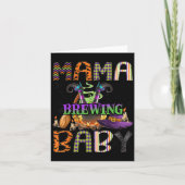 Mama Of Brewing Baby Halloween One Soky Mama  Kaart (Voorkant)