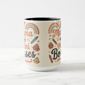 Mama of mini bosses Mom Life Cute Mama gift Mok (Midden)