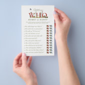 Mama of papa Game Wildflower Strawberry Shower Flyer (Hand)