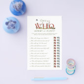 Mama of papa Game Wildflower Strawberry Shower Flyer (Enkel)