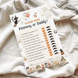 Mama of papa, Halloween gast wie spel