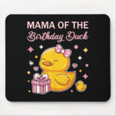 Mama Of The Birthday Duck Christmas Anime Party Ou Muismat (Voorkant)