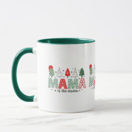 Mama of the Season Christmas Trees Coffee Mug | Fe Mok