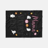 Mama Of The Soky One Girl 1st Birthday Nk Hallowee Fleece Deken (Voorkant (Horizontaal))