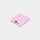 Mama Olifant met Baby's Post-it Briefjes Post-it® Notes (Schuin)