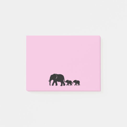 Mama Olifant met Baby's Post-it Notities Post-it® Notes (Voorkant)