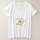 Mama om Bij te zijn T-shirt (Design voorkant)