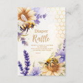 mama om geel Paarse Diapper Raffle Informatiekaartje (Voorkant)