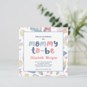 Mama om Gender Neutraal Rainbow Colloful te zijn Kaart (Staand voorkant)