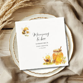 Mama om Genderneutraal Baby shower te zijn Servet