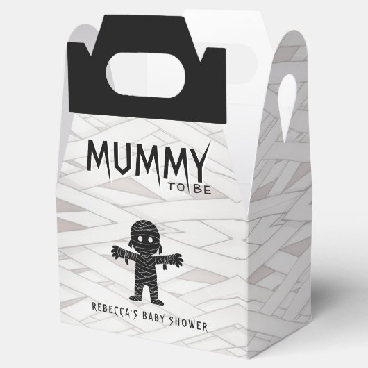 Mama om Halloween Baby shower te zijn Bedankdoosjes (Geopend)