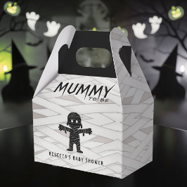 Mama om Halloween Baby shower te zijn Bedankdoosjes