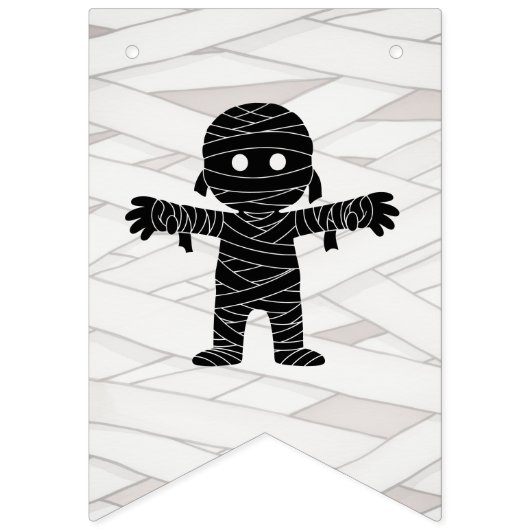 Mama om Halloween Baby shower te zijn Vlaggetjes (Eerste vlag)