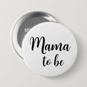 Mama om Pin Button te worden (Voorkant /achterkant)