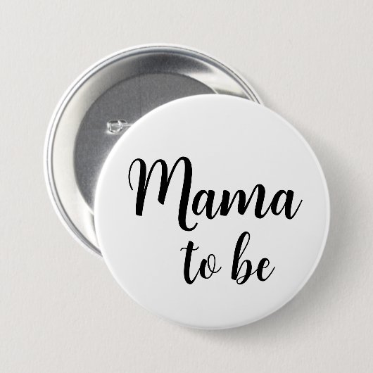 Mama om Pin Button te worden (Voorkant /achterkant)