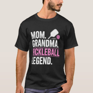 Mama Oma Pickleball Legendarische Speler Grappige T-shirt