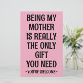Mama & Oma, Sweet Moederdag Kaart Gift Idee (Staand voorkant)