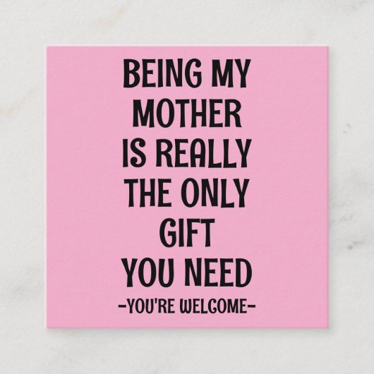 Mama & Oma, Sweet Moederdag Kaart Gift Idee (Voorkant)