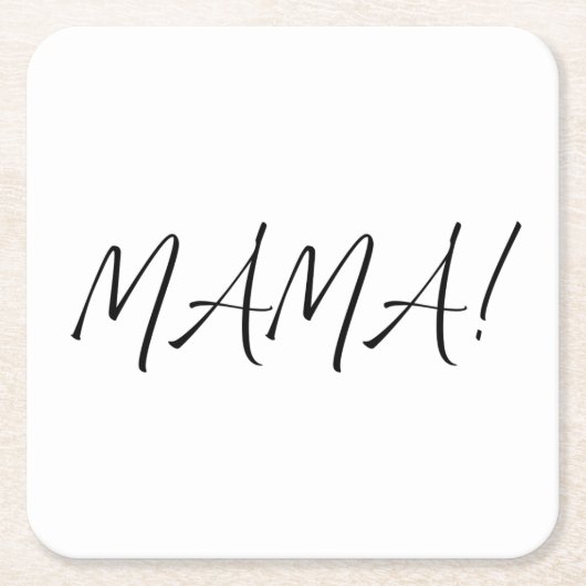 MAMA! Onderzetters (Voorkant)