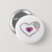 Mama onthult tekening en gedicht ronde button 5,7 cm (Voorkant /achterkant)