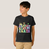 Mama op aarde groovy leuk mam mama Moederdag T-shirt (Voorkant volledig)
