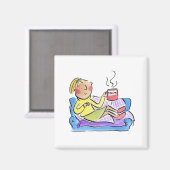 Mama op de bank magneet (Voorkant / Achterkant)