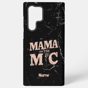 Mama op de Mic voor DJ, Podcasters, Radio Host Moe Samsung Galaxy Hoesje