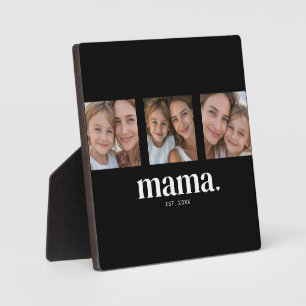 Mama Opgericht Foto Fotoplaat