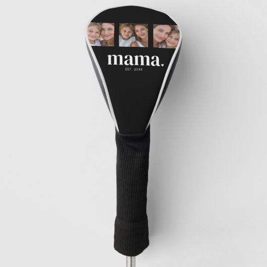 Mama Opgericht Foto Golfheadcover (Voorkant)