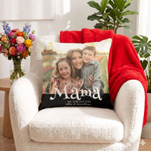 Mama Opgericht Foto Kinderen Naam Fun Tekst