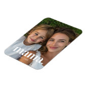 Mama Opgericht Foto Magneet (Linkerzijde)