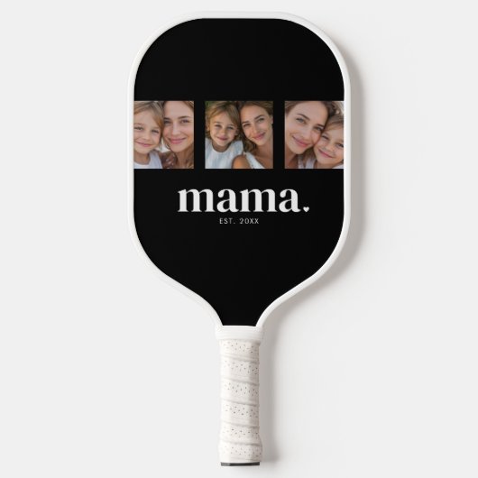 Mama Opgericht Foto Pickleball Paddle (Voorkant)