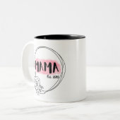 MAMA opgericht Tweekleurige Koffiemok (Voorkant links)