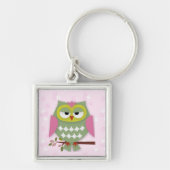  Mama Owl Sleutelhanger (Voorkant)