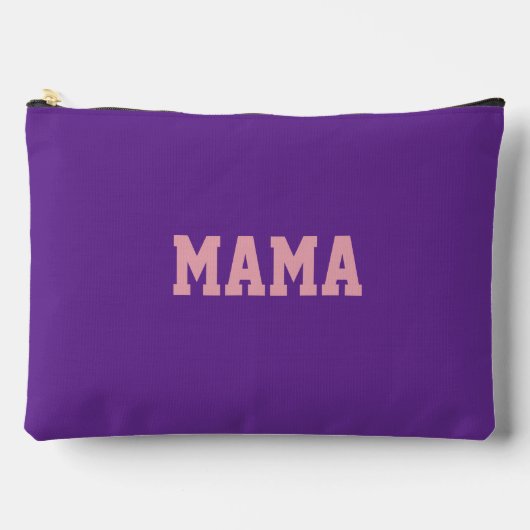 Mama Paars en Roze met Naam Etui (Voorkant)