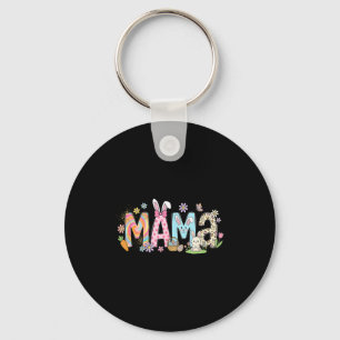 Mama paashaas lente bloemen voor mama of moeder  sleutelhanger