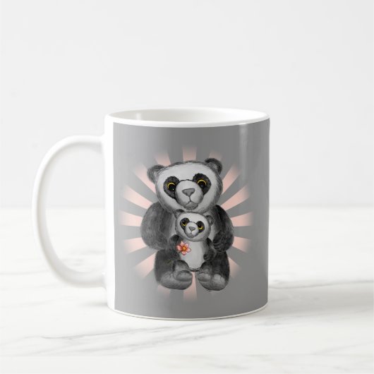 Mama Panda Beer houdt van mok (Links)