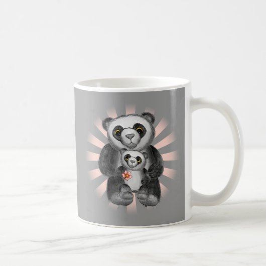 Mama Panda Beer houdt van mok (Rechts)