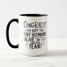 Mama & Papa Humor Cadeau – Grappig “Kleine Mensjes