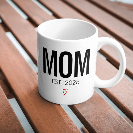 Mama & papa Mok, bijpassende aangepaste cadeau voo Koffiemok